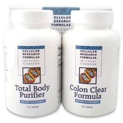 Dual Action Total Body Purifier and Colon Clear Formula.