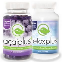 Acai Plus with DetoxPlus Weight Loss Combo Pack.