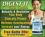 Digestit Colon Cleanse for Healthy Bowel Movements.