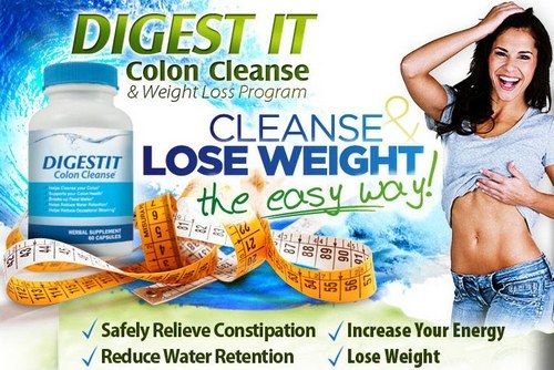 Digest It colon cleanse and weight loss program