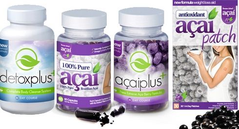 Detox Plus Colon Cleanse with Acai Berry Products.