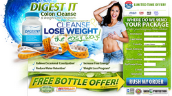 Digest IT Colon Cleanser - Natural Body Cleanse & Weight Loss Program.