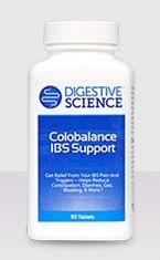 Bottle of ColoBalance IBS Support.