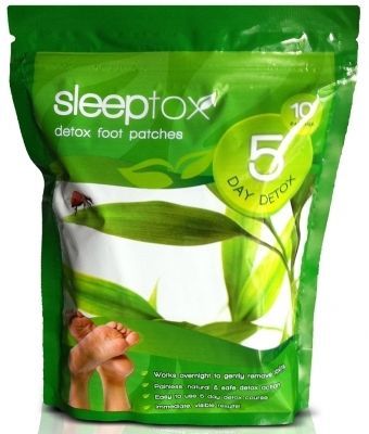 Sleeptox Detox Foot Patches.